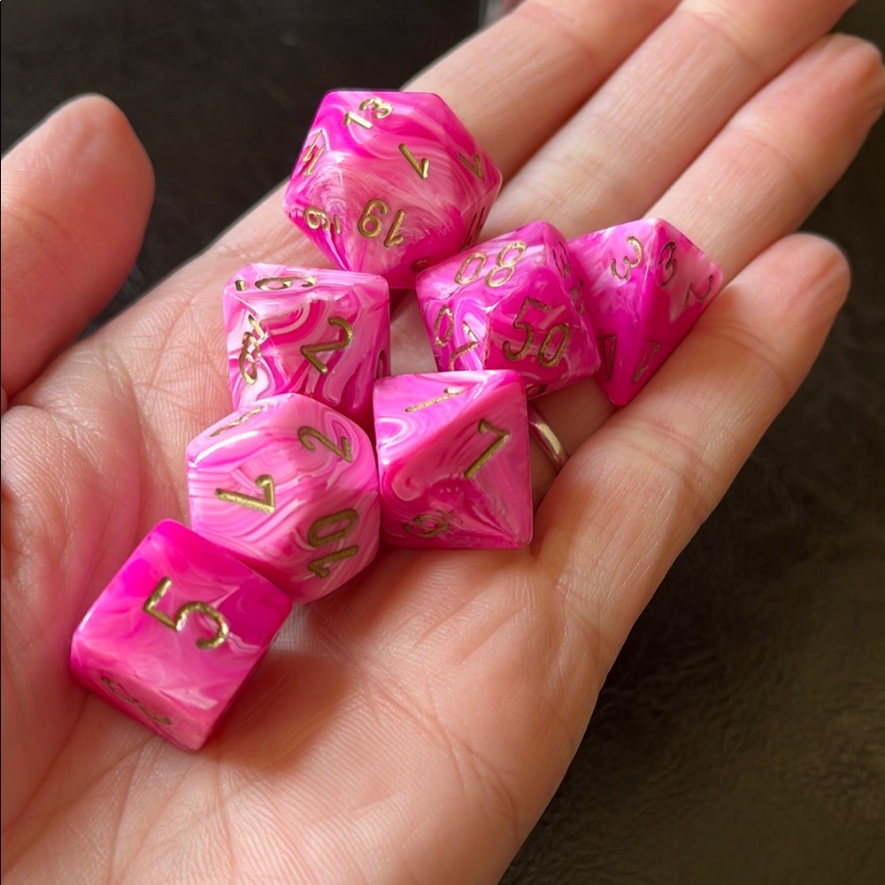 RPG 7 piece Dice Set - Picture 2 of 3